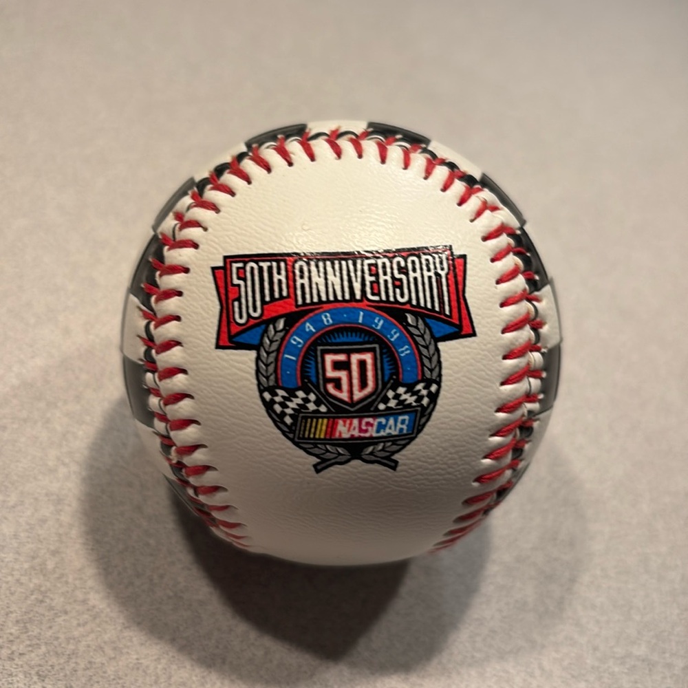Vintage 50th Anniversary 1948-1998 NASCAR Collectible Baseball